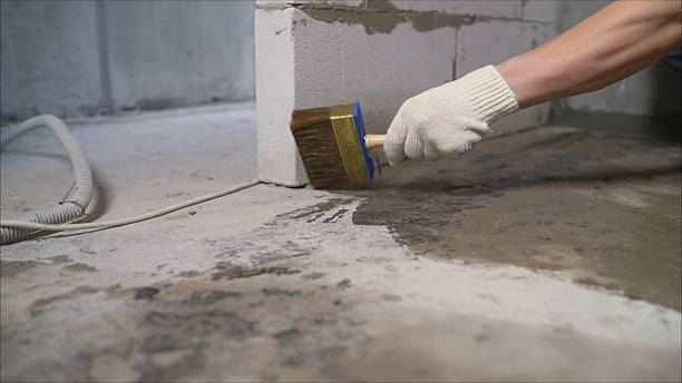 SJ Waterproofing Pros Waterproofing coverage map for Norwood, NC and surrounding area
